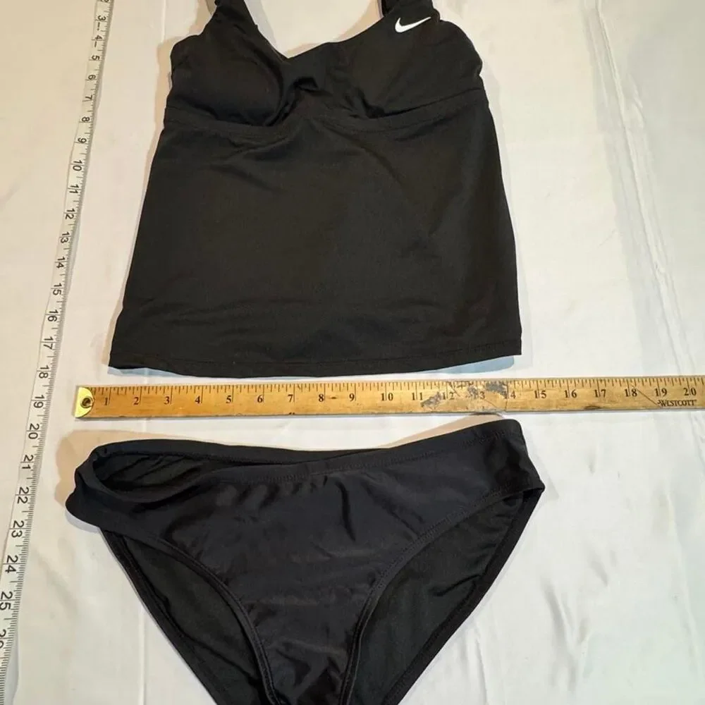 Nike Women's Black Bikinis-and-tankini-sets